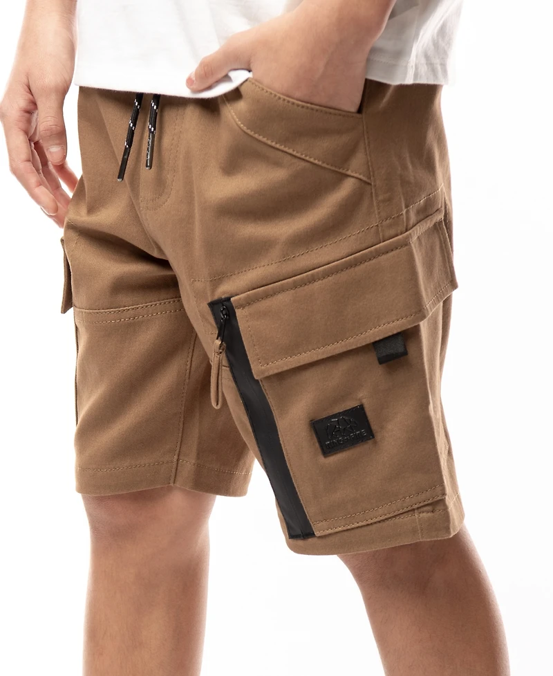 Ring of Fire Big Boys Jaziel Stretch Twill Cargo Shorts
