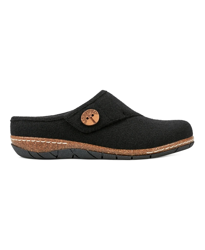 Earth Women's Ezra Button Wrap Slip-On Clogs