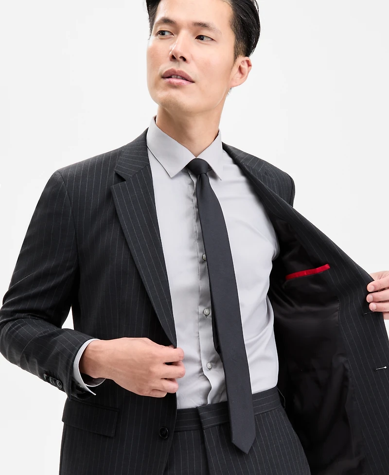 Hugo by Boss Men's Modern-Fit Pinstripe Suit Jacket