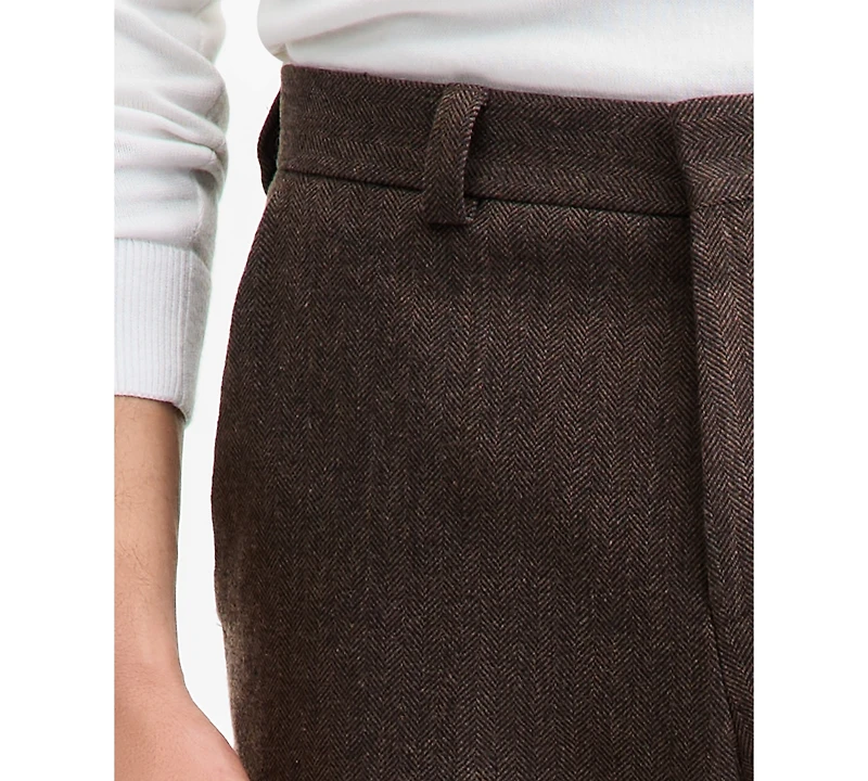 Hugo by Boss Men's Modern-Fit Herringbone Suit Pants