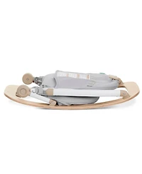 Evolur Koko Portable Infant Bouncer Light Gray