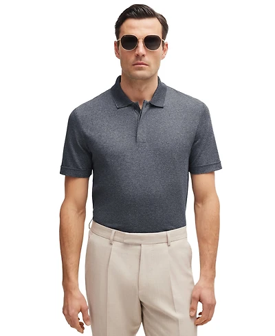 Boss by Hugo Boss Men's Mouline Regular-Fit Polo Shirt
