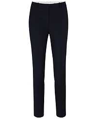 Boss by Hugo Women's Wool Regular-Fit Cropped Pants