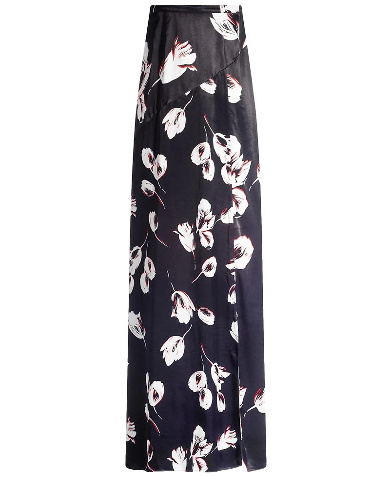 Boss by Hugo Women's Tulip Print Satin Maxi Skirt