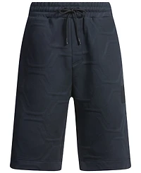 Boss by Hugo Men's Hexagonal Quilting Relaxed-Fit Shorts