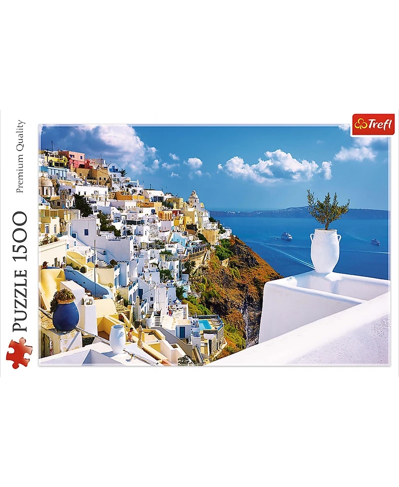 Trefl Red 1500 Piece Puzzle - Santorini, Greece / Wlodarczyk