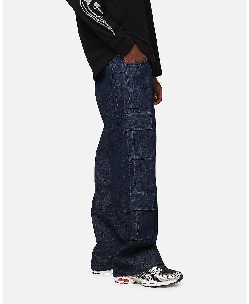 Carre Men's Baggy Cargo Jeans