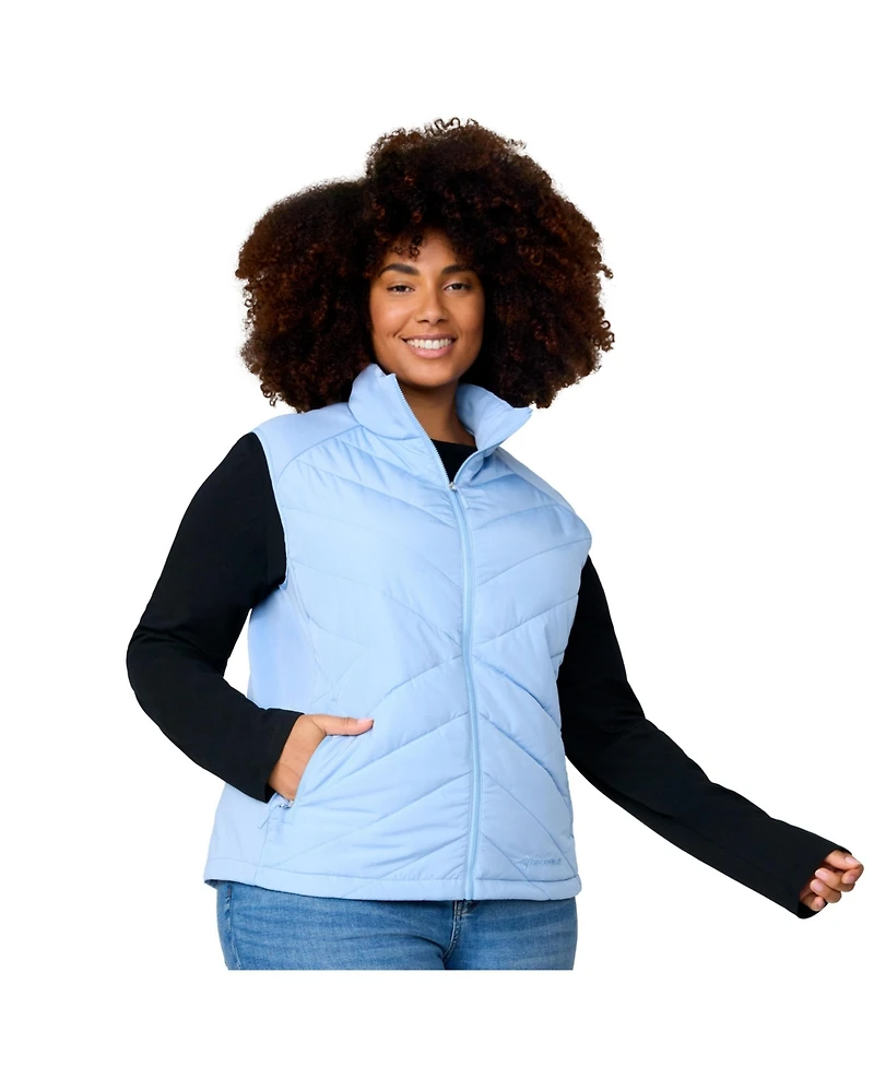 Free Country Plus Quilted Hybrid Vest