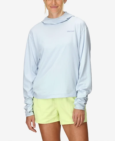 Marmot Women's Air Exchange Upf 50 Hoodie Pullover Sweatshirt