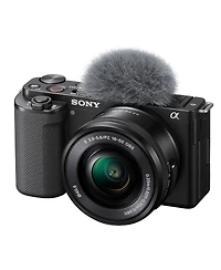 Sony Sony Zv-E10 Aps-c Mirrorless Interchangeable Lens Vlogging Camera with 16-50mm Lens, Black