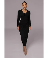 Jluxlabel Women's Ashley Collared Top