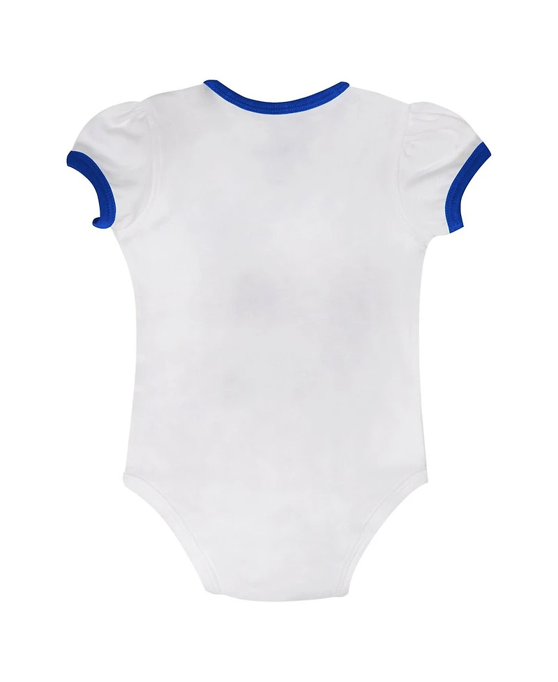Outerstuff Baby Boys and Girls 3-Pack Buffalo Bills Love My Team Bodysuit and Skirt Set