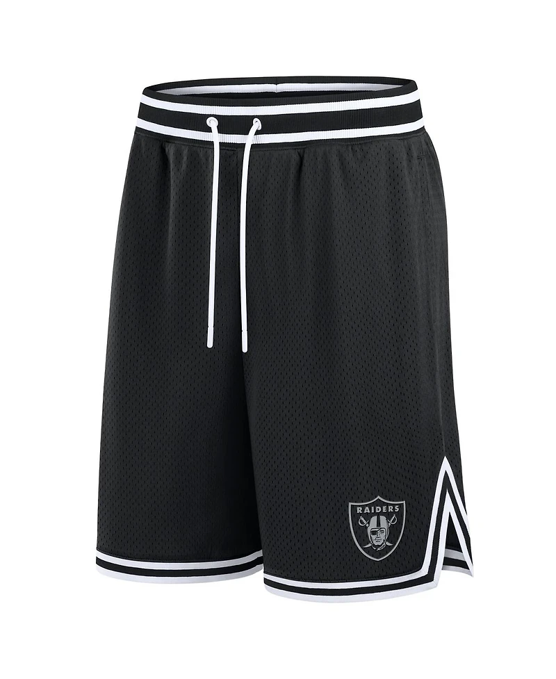 Fanatics Men's Black Las Vegas Raiders Elements Future Ground Shorts