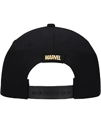 Lids Big Boys and Girls Black Guardians of the Galaxy Groot Chibi Adjustable Hat