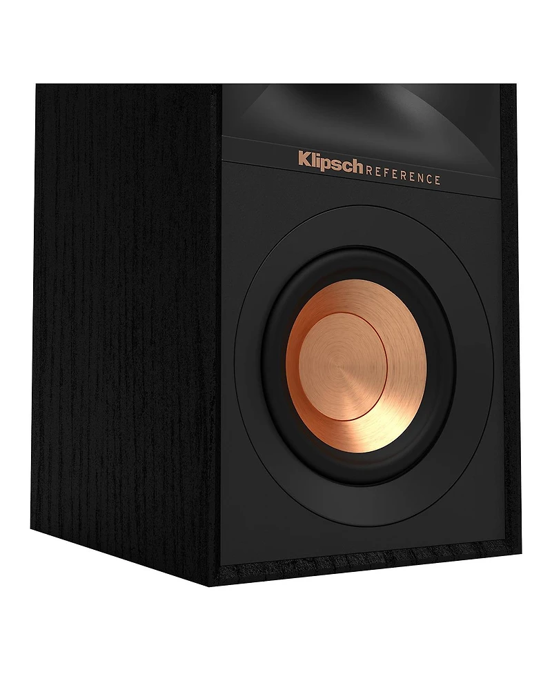 Klipsch R-40M Reference Bookshelf Speakers - Pair (Black)