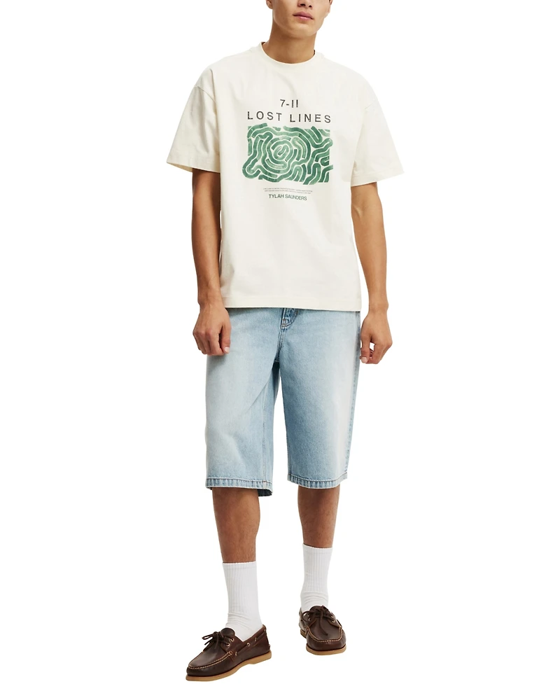 Cotton On Men's Box Fit Short Sleeve T-Shirt