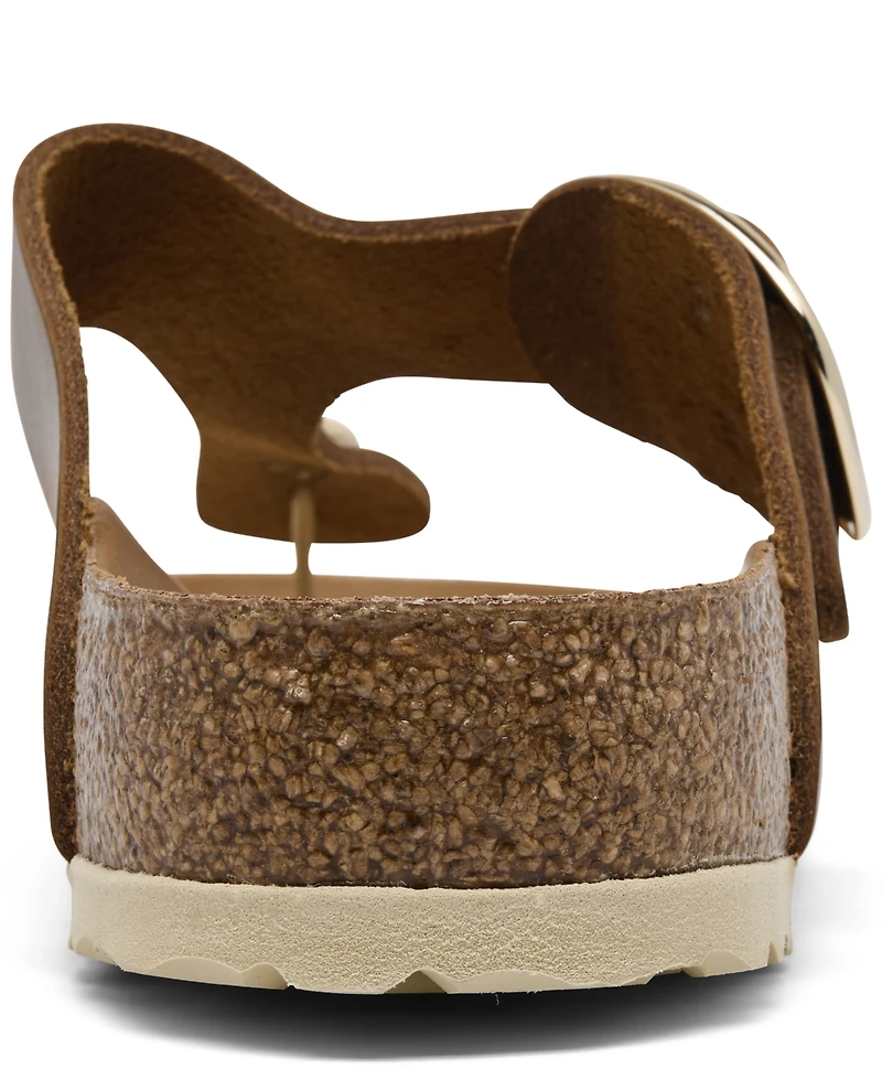 Birkenstock Women's Gizeh Big Buckle Oiled Leather Sandals from Finish Line