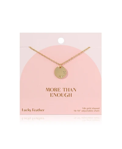 Lucky Feather Faith Collection Necklace