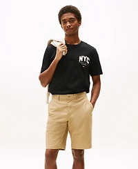 Tommy Hilfiger Men's Embroidered Nyc Logo T-Shirt