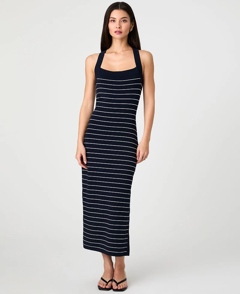 French Connection Women's Striped Bodycon Knit Dress