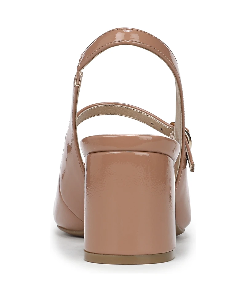 LifeStride Women's Trust Block Heel Mary Jane Slingback Pumps