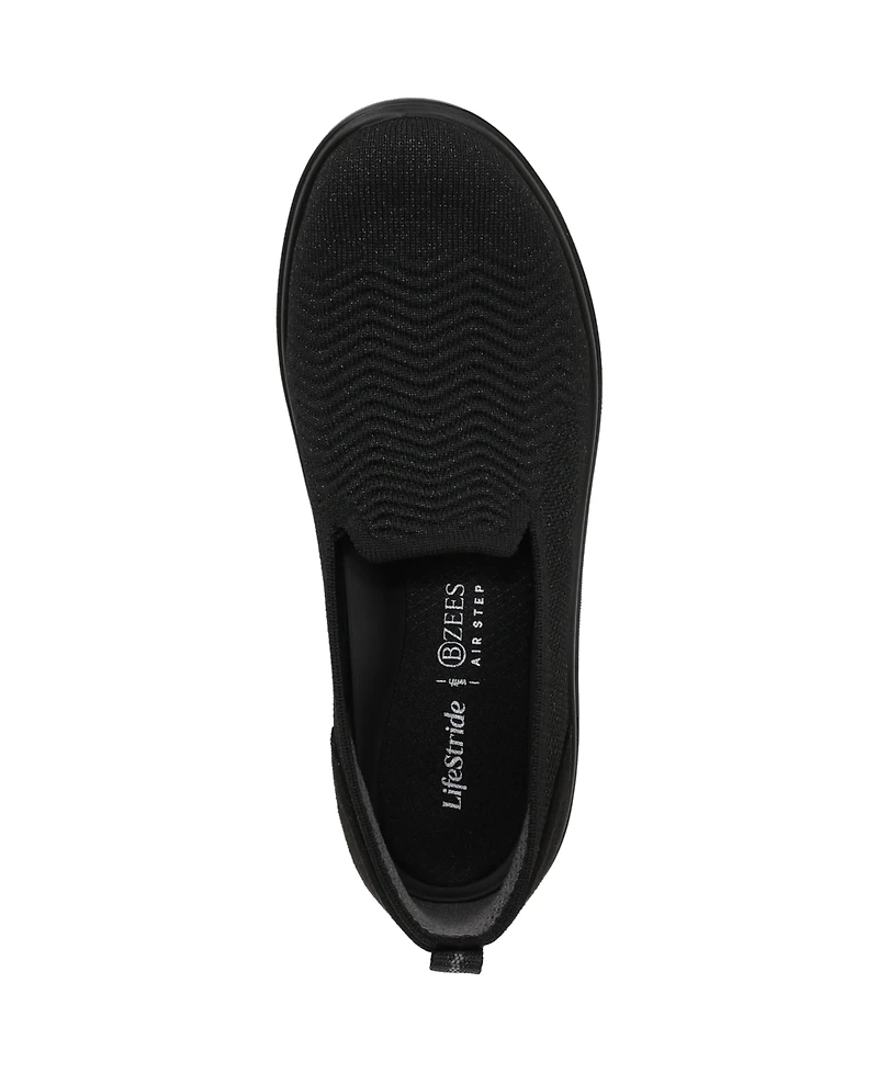 LifeStride Women's Boulevard Washable Round Toe Slip Ons
