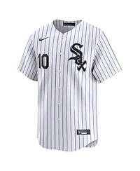 Nike Big Boys and Girls Yoan Moncada White Chicago Sox Home Limited Player Jersey