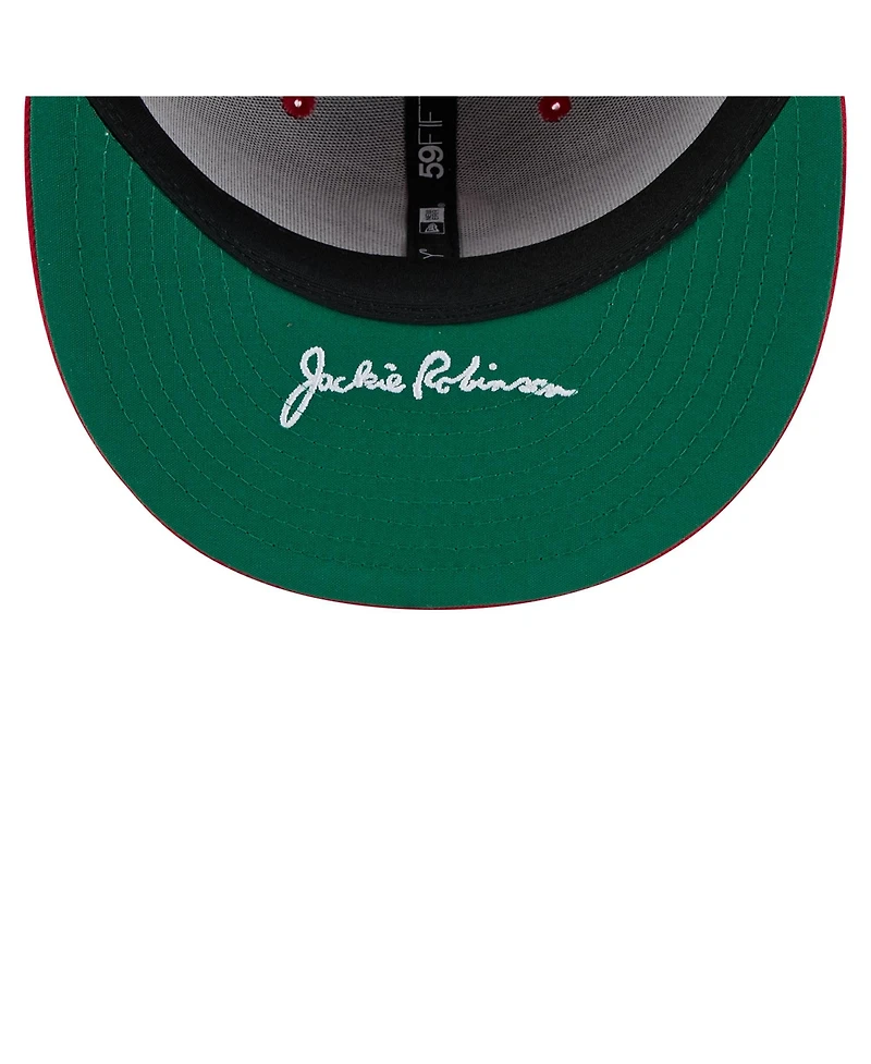 New Era Men's Red Philadelphia Phillies 2025 Jackie Robinson Day 59FIFTY Fitted Hat