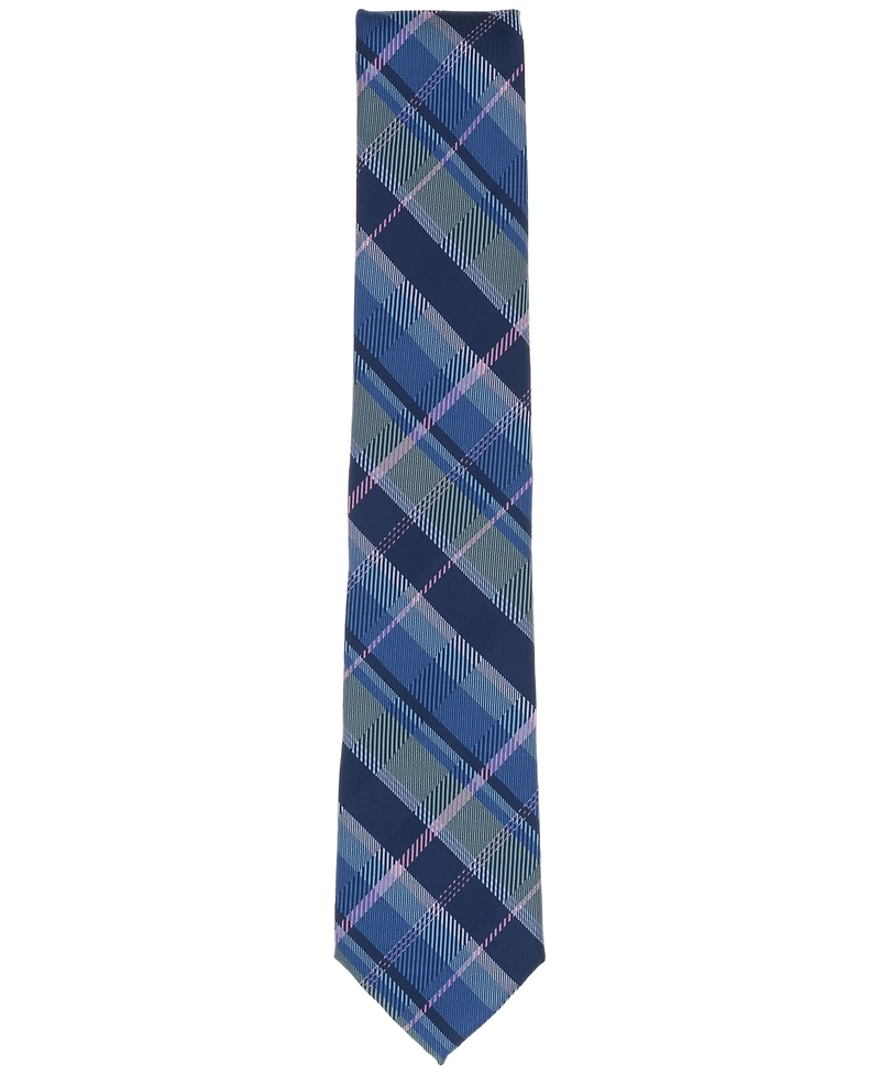 Club Room Men's Three-Inch Plaid Tie, Exclusively at Macy's