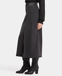 Nydj Women's High Rise Long Skirt