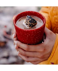 Pint Glasses: 2 pk - Speckled Red