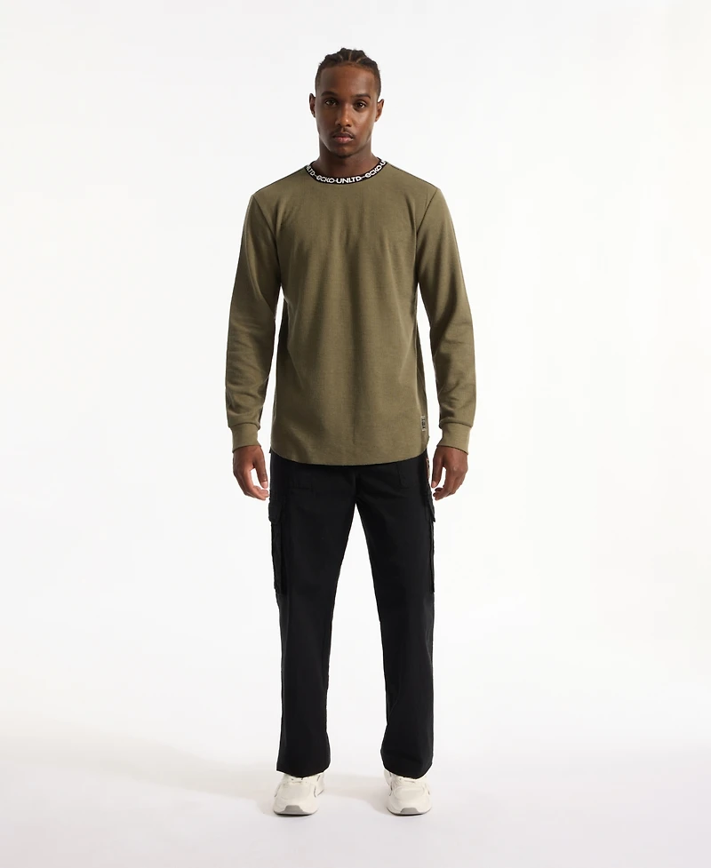 Ecko Unltd Men's Keep Your Head Up Thermal T-Shirt