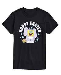 Airwaves Men's SpongeBob SquarePants Hoppy Easter Short Sleeve T-Shirt