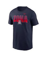 Nike Men's Navy Arizona Wildcats Campus Local T-Shirt