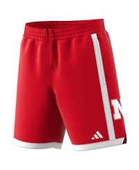 Adidas Men's Scarlet Nebraska Huskers Swingman Replica Basketball Shorts