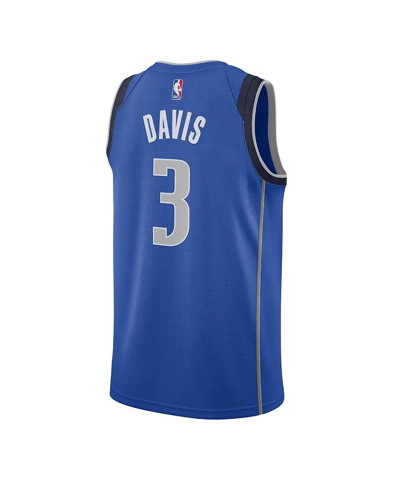 Nike Men's and Women's Anthony Davis Blue Dallas Mavericks Swingman Player Jersey