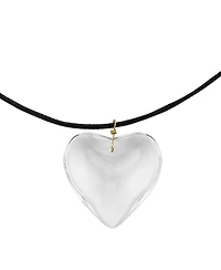 Glass Heart Necklace