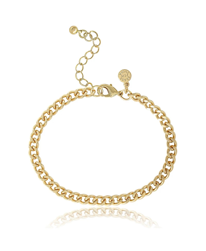 Jessica Simpson Gold-Tone Layered Bracelet Set – 4 Piece Set