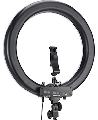 Neewer 55W 18"/45cm Ring Light Kit New Version, 5600K 0-100% Dimming Led Selfie Light with Light Stand and Phone Holder for Makeup Lash Tattoo Ba