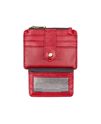 Patricia Nash Cassis Id Small Printed Leather Wallet