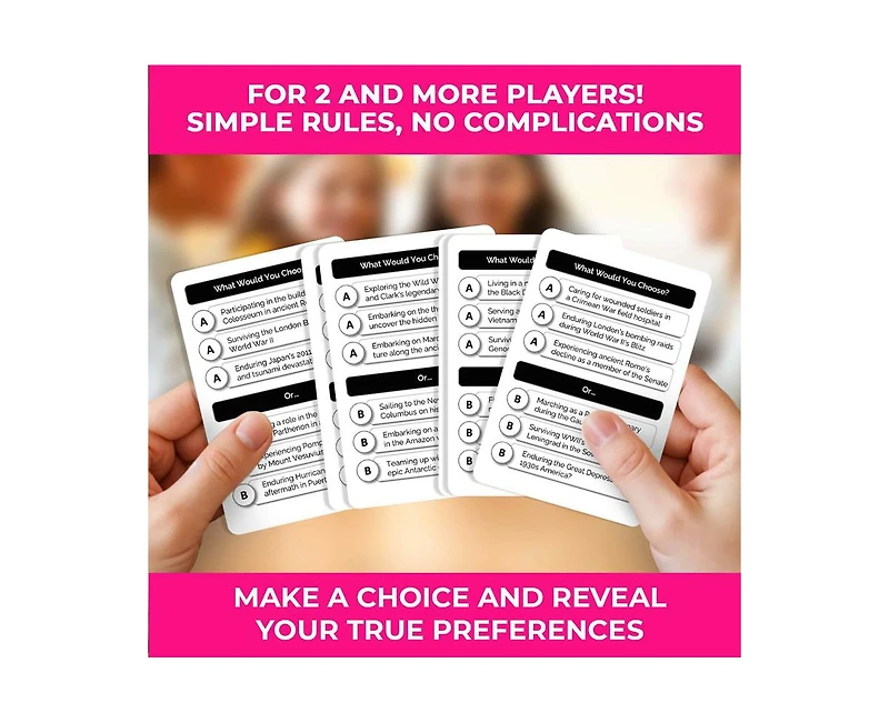 Quokka What Would You Choose - Family Card Game for Kids Ages 6-8