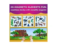 Quokka Travel Magnetic Puzzles – 20+Pcs Fun Game Toy for Kids Ages 3-5