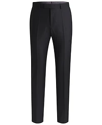Boss by Hugo Men's Virgin Wool Slim-Fit Trousers