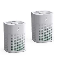 Chivalz Hepa Air Purifier with Essential Oil Diffuser for Home Bedroom, Up to 108 Sqft 2 Pack