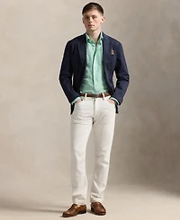 Polo Ralph Lauren Men's Classic-Fit Houndstooth Linen Shirt