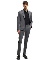 Boss by Hugo Men's Textured Performance Slim-Fit Dress Shirt