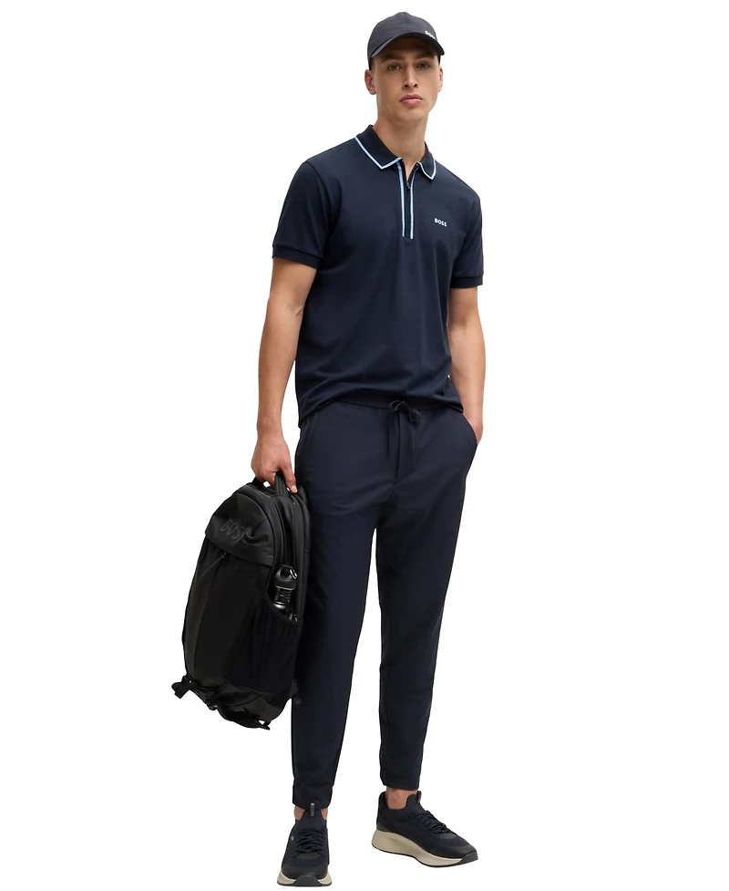 Boss by Hugo Boss Men's Contrasting Stripes Polo