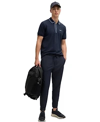 Boss by Hugo Boss Men's Contrasting Stripes Polo