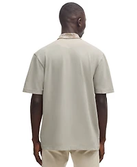 Boss by Hugo Men's Jungle-Artwork Pique Polo