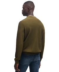 Boss by Hugo Boss Men's Logo Patch Regular-Fit Sweater